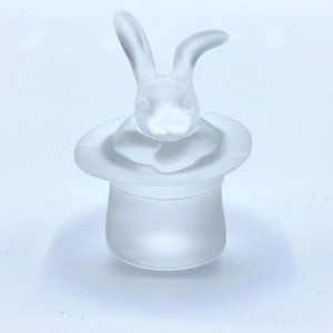 Ebeling & Reuss Swarovski Crystal Signature Rabbit In a Hat Frosted min